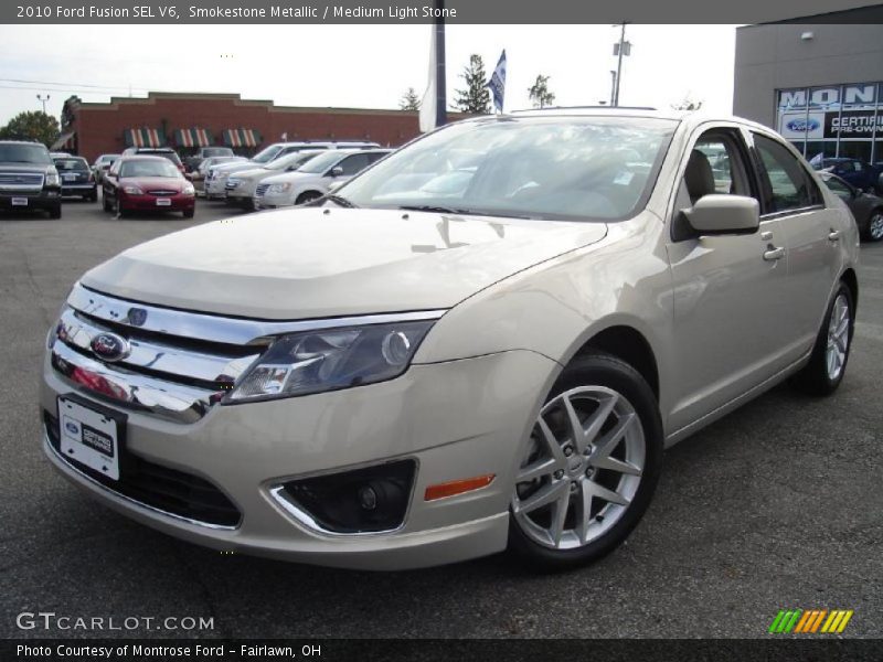 Smokestone Metallic / Medium Light Stone 2010 Ford Fusion SEL V6