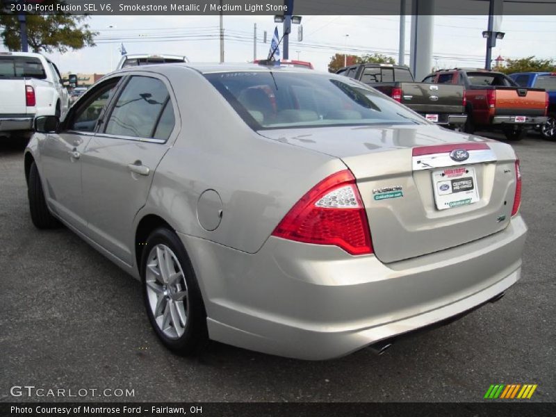 Smokestone Metallic / Medium Light Stone 2010 Ford Fusion SEL V6