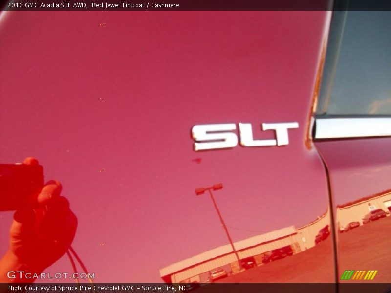 Red Jewel Tintcoat / Cashmere 2010 GMC Acadia SLT AWD