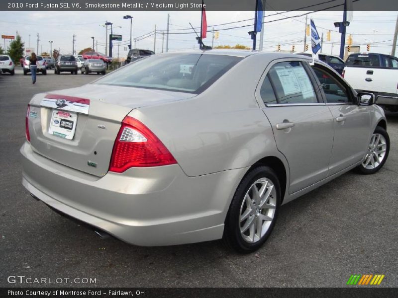 Smokestone Metallic / Medium Light Stone 2010 Ford Fusion SEL V6