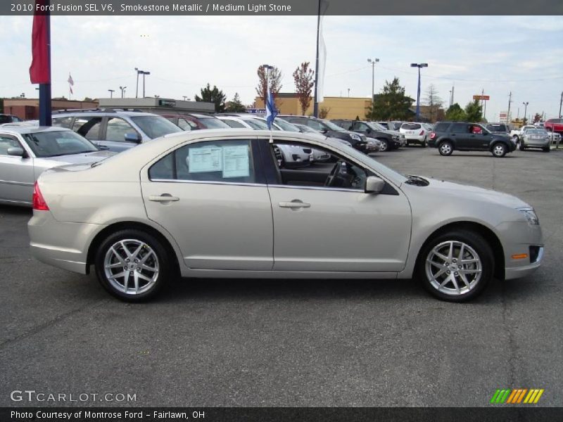 Smokestone Metallic / Medium Light Stone 2010 Ford Fusion SEL V6