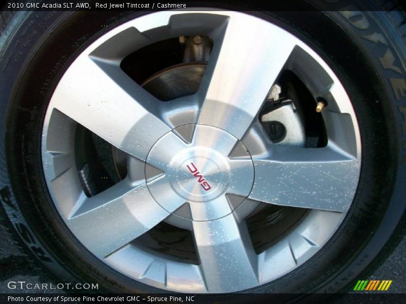 Red Jewel Tintcoat / Cashmere 2010 GMC Acadia SLT AWD
