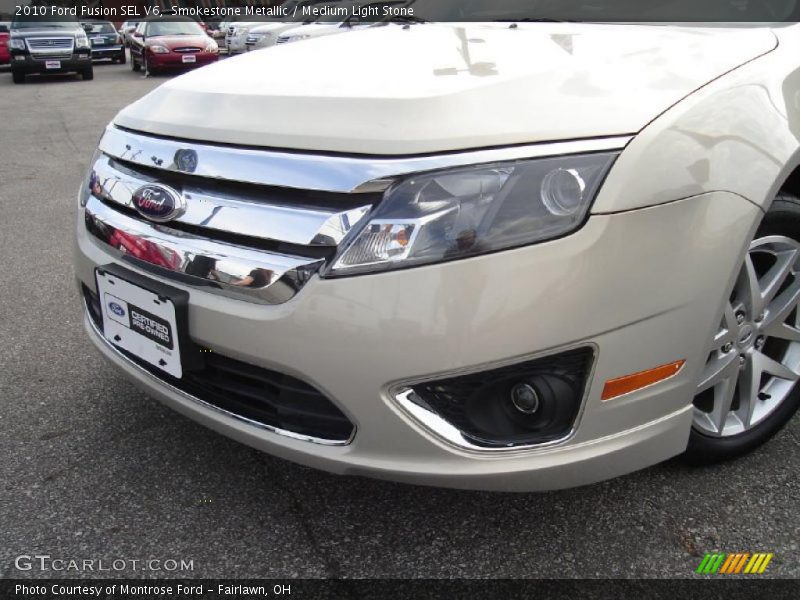 Smokestone Metallic / Medium Light Stone 2010 Ford Fusion SEL V6
