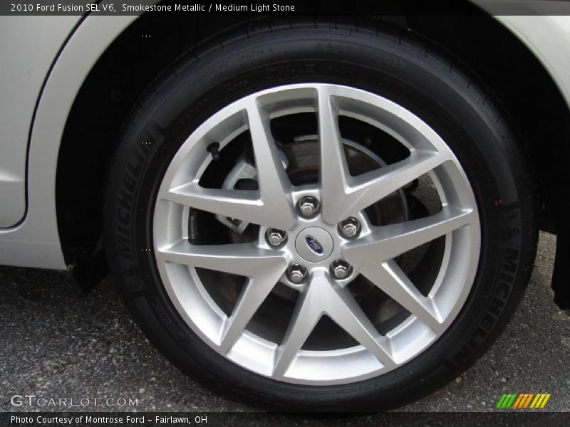 Smokestone Metallic / Medium Light Stone 2010 Ford Fusion SEL V6