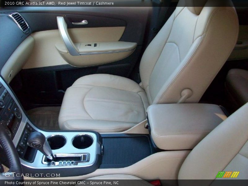 Red Jewel Tintcoat / Cashmere 2010 GMC Acadia SLT AWD
