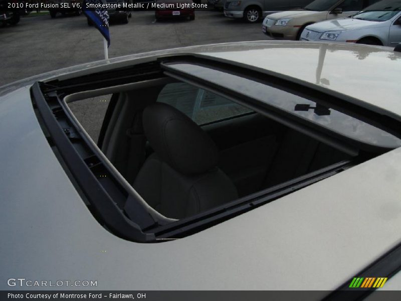 Smokestone Metallic / Medium Light Stone 2010 Ford Fusion SEL V6