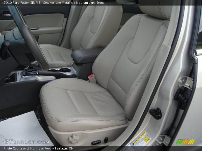 Smokestone Metallic / Medium Light Stone 2010 Ford Fusion SEL V6