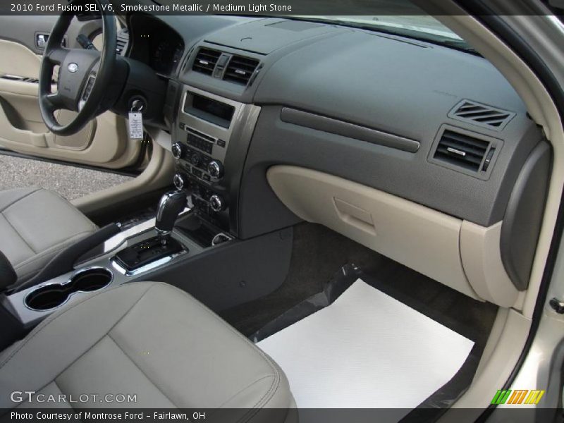 Smokestone Metallic / Medium Light Stone 2010 Ford Fusion SEL V6