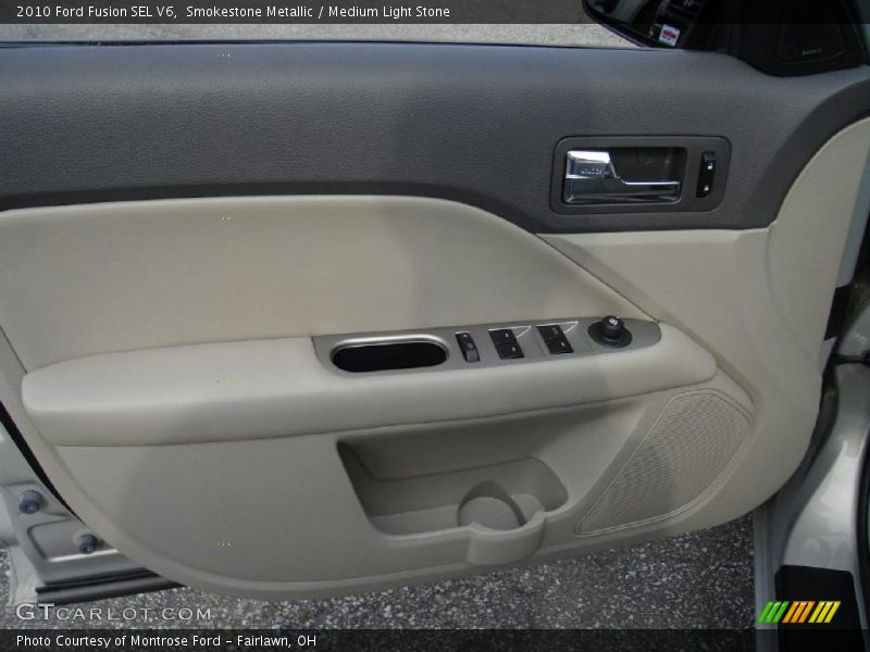 Smokestone Metallic / Medium Light Stone 2010 Ford Fusion SEL V6
