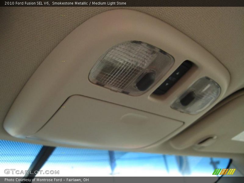 Smokestone Metallic / Medium Light Stone 2010 Ford Fusion SEL V6