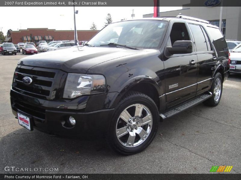 Black / Charcoal Black 2007 Ford Expedition Limited 4x4