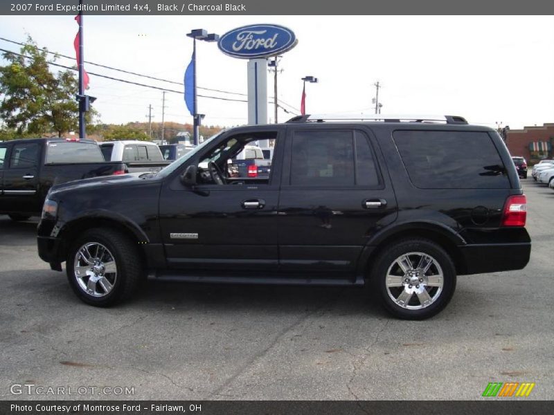Black / Charcoal Black 2007 Ford Expedition Limited 4x4