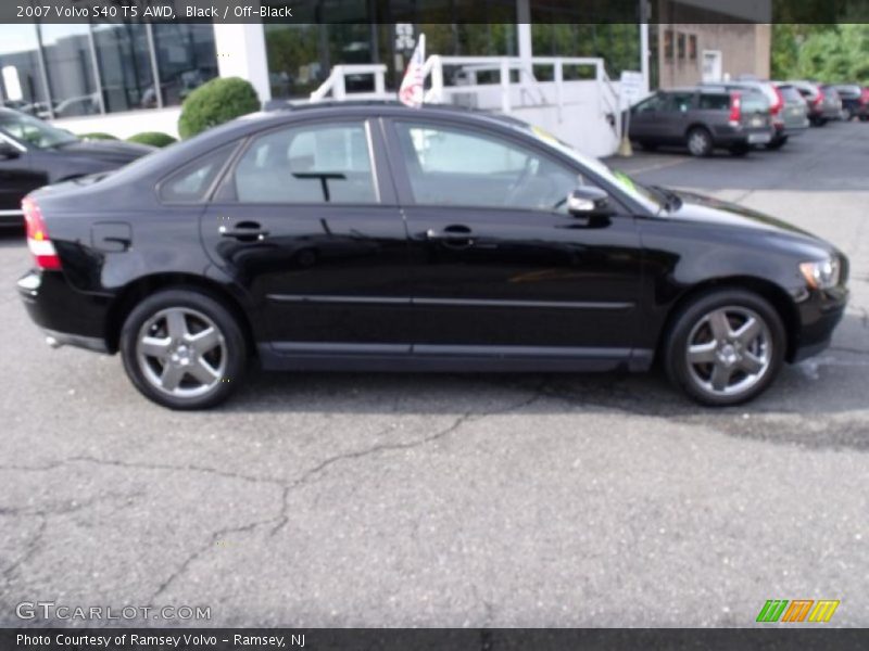 Black / Off-Black 2007 Volvo S40 T5 AWD