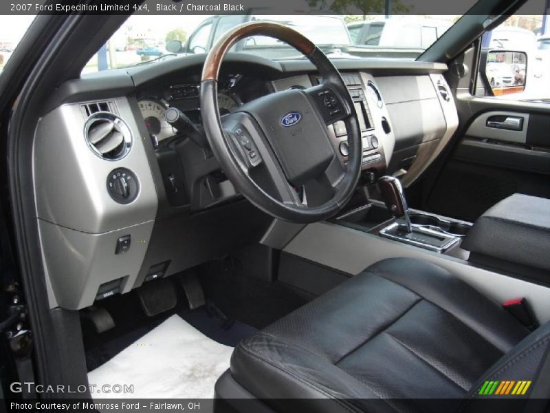 Black / Charcoal Black 2007 Ford Expedition Limited 4x4