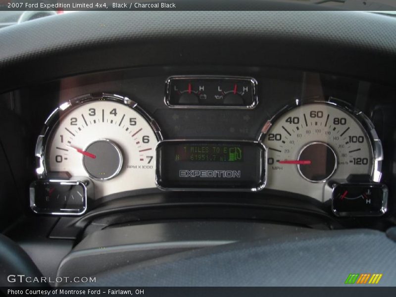 Black / Charcoal Black 2007 Ford Expedition Limited 4x4