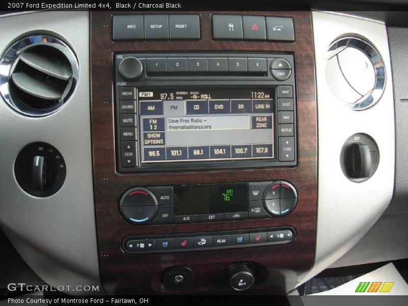 Black / Charcoal Black 2007 Ford Expedition Limited 4x4