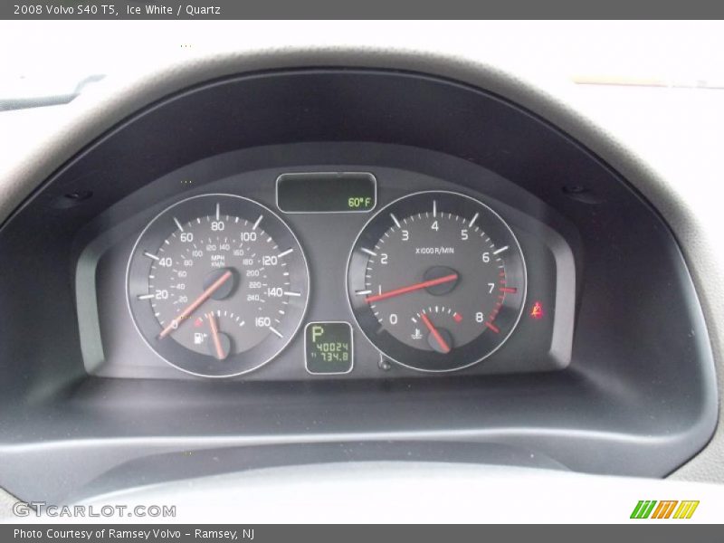  2008 S40 T5 T5 Gauges