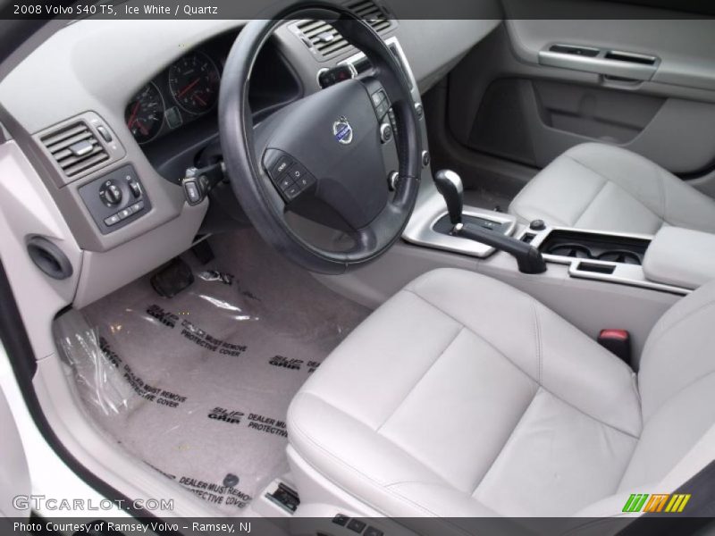 Ice White / Quartz 2008 Volvo S40 T5