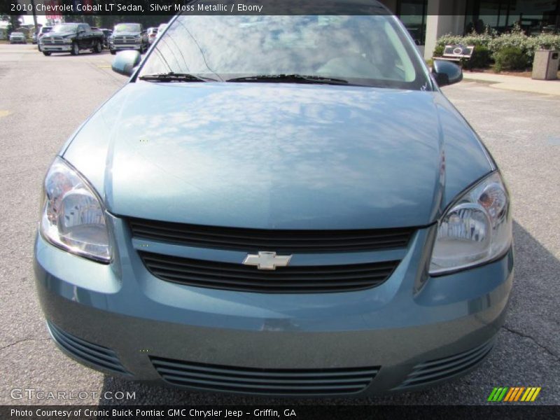 Silver Moss Metallic / Ebony 2010 Chevrolet Cobalt LT Sedan