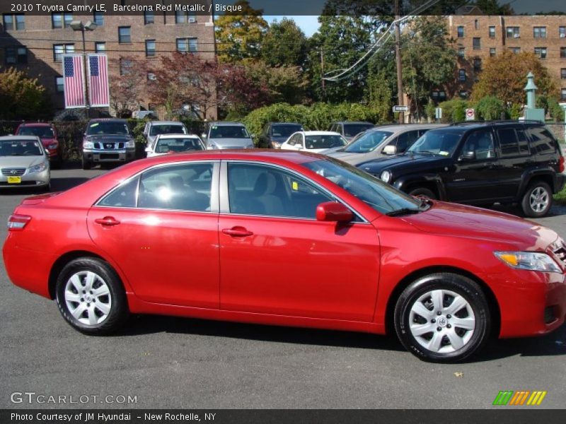 Barcelona Red Metallic / Bisque 2010 Toyota Camry LE