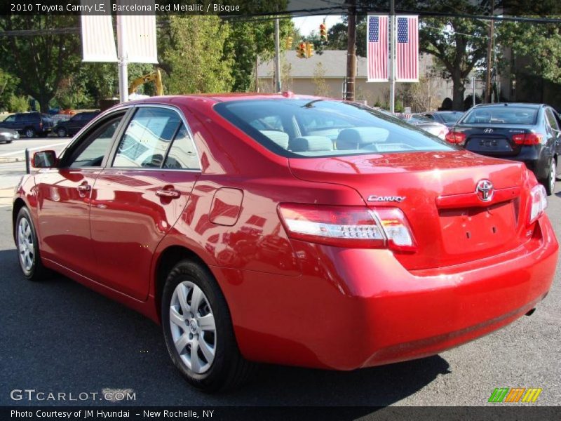 Barcelona Red Metallic / Bisque 2010 Toyota Camry LE