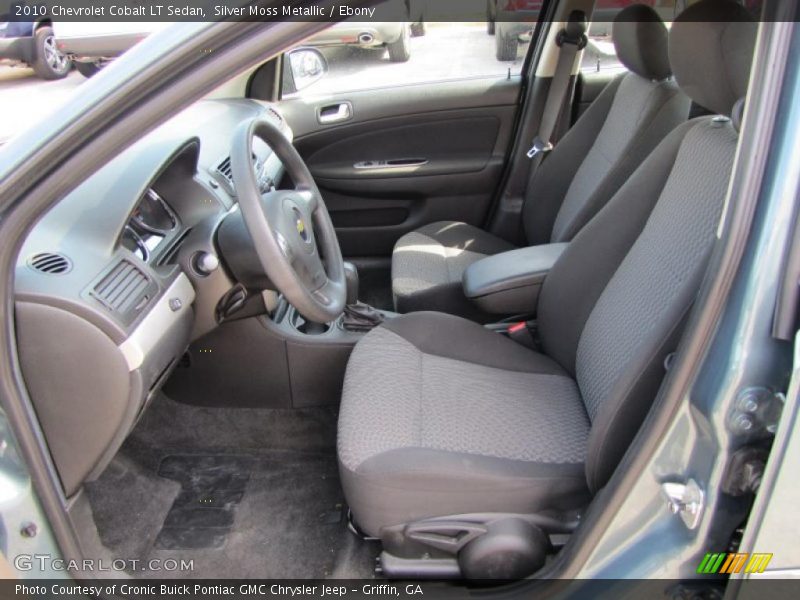 Silver Moss Metallic / Ebony 2010 Chevrolet Cobalt LT Sedan