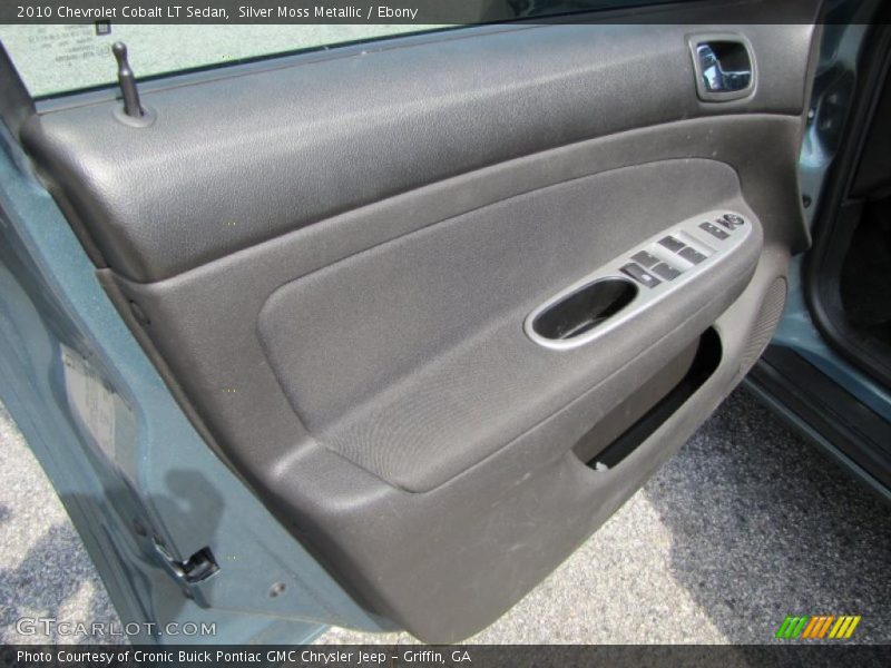 Silver Moss Metallic / Ebony 2010 Chevrolet Cobalt LT Sedan