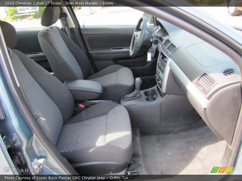 Silver Moss Metallic / Ebony 2010 Chevrolet Cobalt LT Sedan