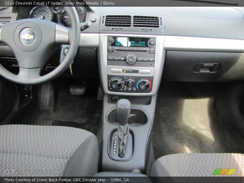 Silver Moss Metallic / Ebony 2010 Chevrolet Cobalt LT Sedan