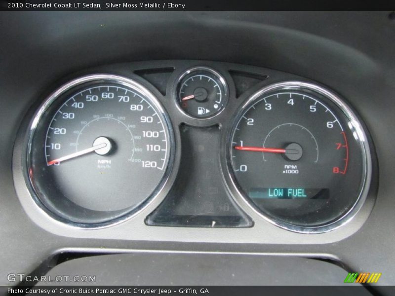Silver Moss Metallic / Ebony 2010 Chevrolet Cobalt LT Sedan