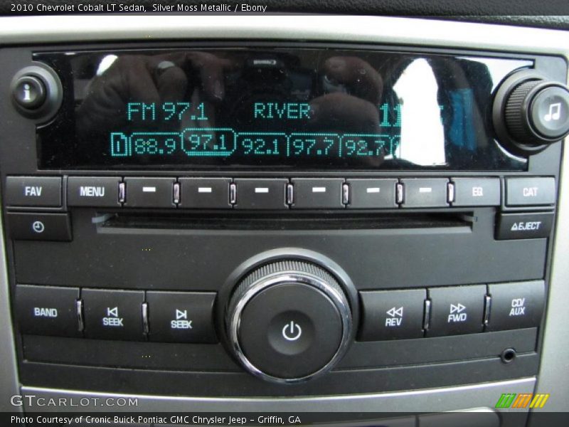 Silver Moss Metallic / Ebony 2010 Chevrolet Cobalt LT Sedan