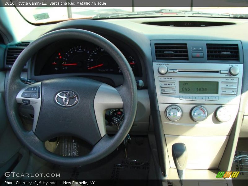 Barcelona Red Metallic / Bisque 2010 Toyota Camry LE