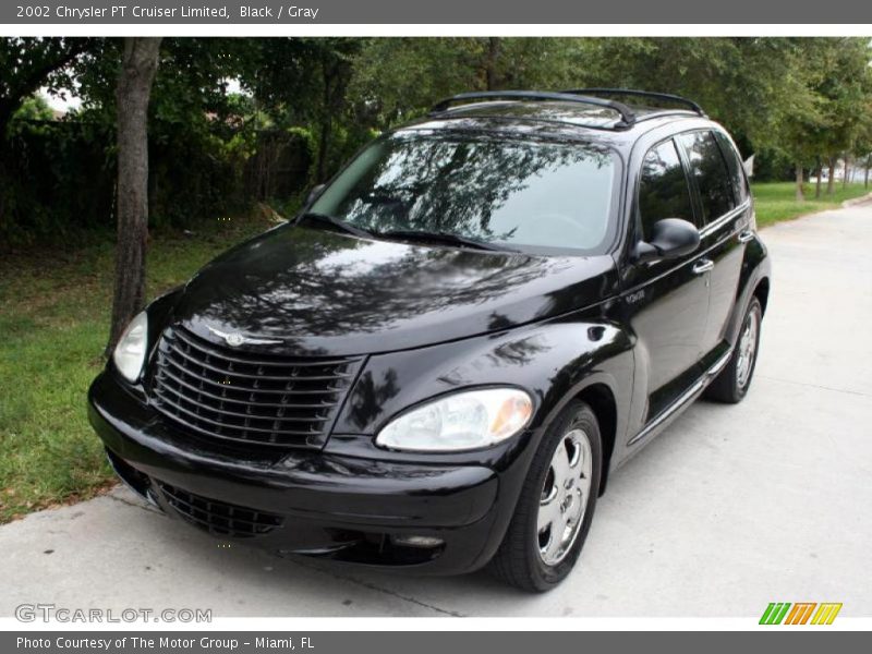 Black / Gray 2002 Chrysler PT Cruiser Limited