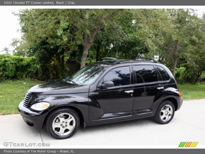 Black / Gray 2002 Chrysler PT Cruiser Limited