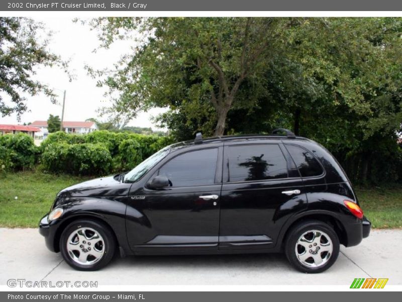 Black / Gray 2002 Chrysler PT Cruiser Limited