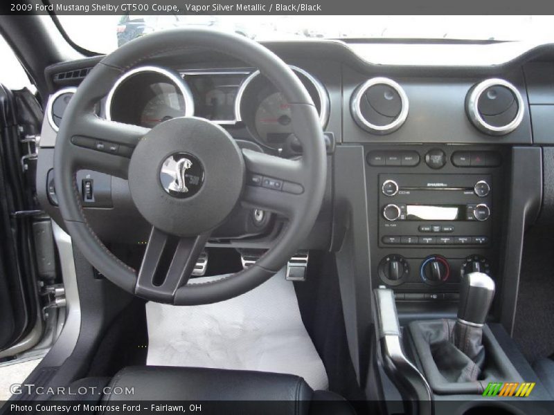 Dashboard of 2009 Mustang Shelby GT500 Coupe