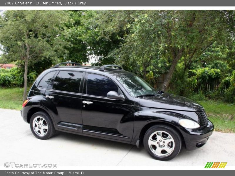 Black / Gray 2002 Chrysler PT Cruiser Limited