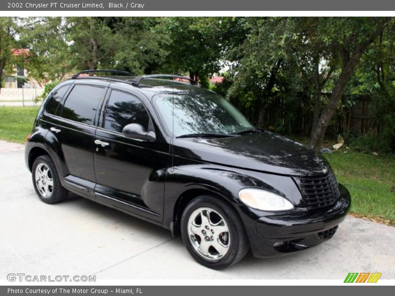Black / Gray 2002 Chrysler PT Cruiser Limited