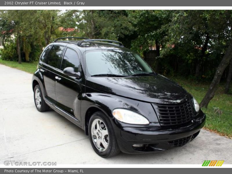 Black / Gray 2002 Chrysler PT Cruiser Limited