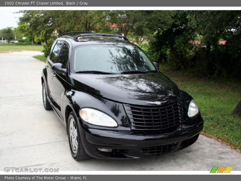 Black / Gray 2002 Chrysler PT Cruiser Limited