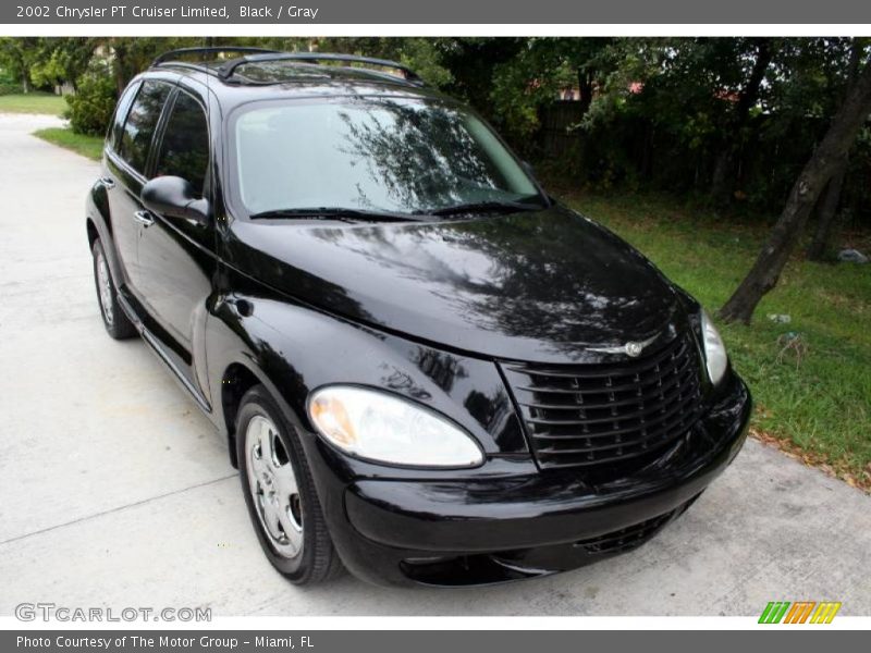 Black / Gray 2002 Chrysler PT Cruiser Limited