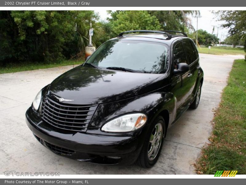 Black / Gray 2002 Chrysler PT Cruiser Limited