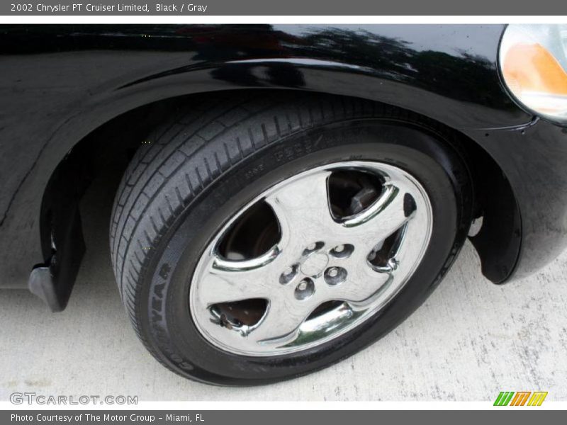 Black / Gray 2002 Chrysler PT Cruiser Limited