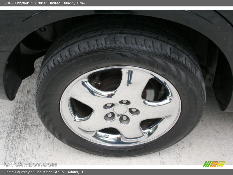Black / Gray 2002 Chrysler PT Cruiser Limited
