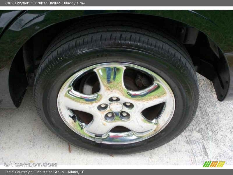 Black / Gray 2002 Chrysler PT Cruiser Limited