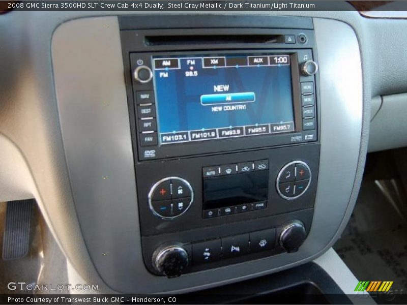 Navigation of 2008 Sierra 3500HD SLT Crew Cab 4x4 Dually