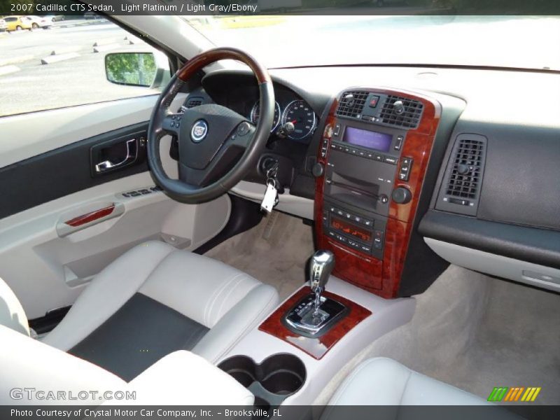 Light Platinum / Light Gray/Ebony 2007 Cadillac CTS Sedan