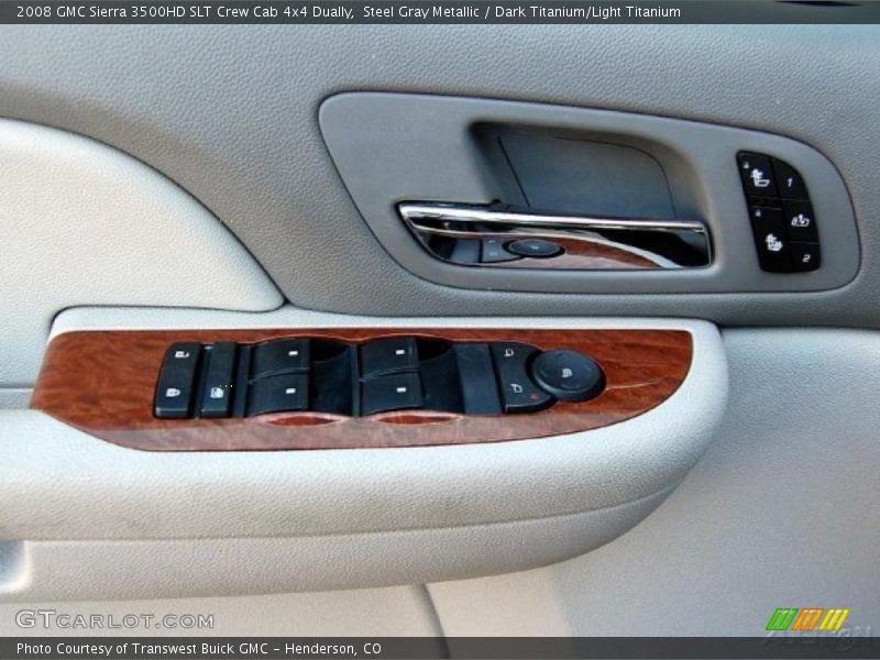 Controls of 2008 Sierra 3500HD SLT Crew Cab 4x4 Dually