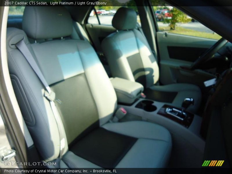 Light Platinum / Light Gray/Ebony 2007 Cadillac CTS Sedan