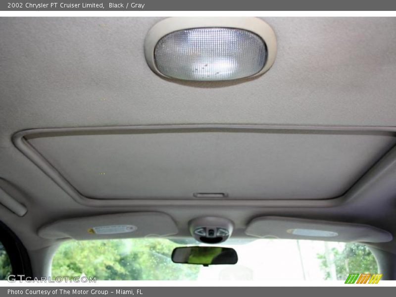 Black / Gray 2002 Chrysler PT Cruiser Limited
